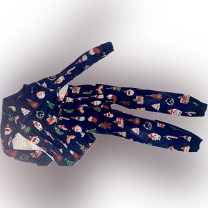 CHRISTMAS Hannah Andersson PJs / pajamas!! Navy background, size 120cm/6-7